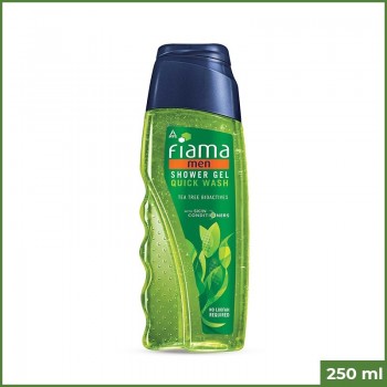 Fiama Men Shower Gel Quick Wash With Tea Tree Bioactives - 250ml